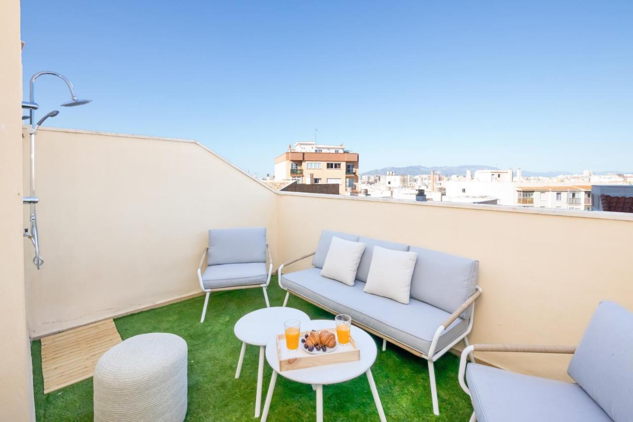 Exclusivo Duplex Carrera Appartement Málaga Buitenkant foto